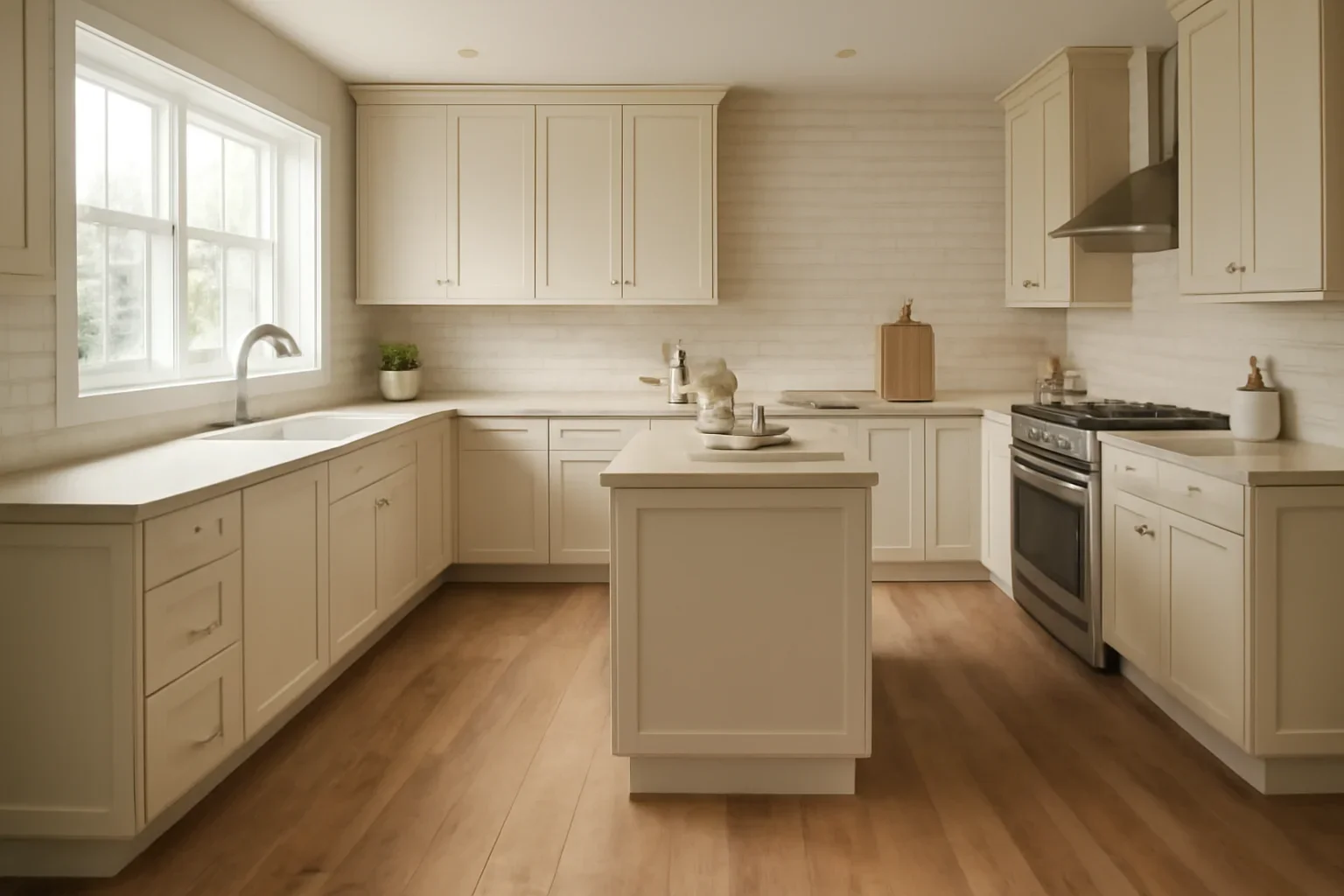 Best Flooring for Kitchens in Ontario planning inspiration with a finished kitchen or bathroom scene