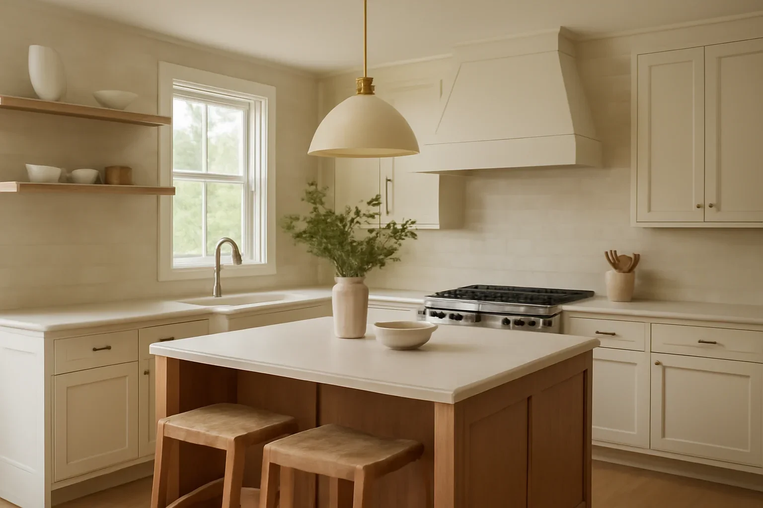 Design-Build vs General Contractor planning inspiration with a finished kitchen or bathroom scene