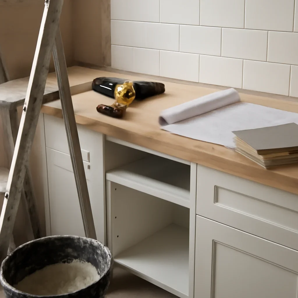 How Long Does a Kitchen Renovation Take? close-up image showing practical renovation details and materials