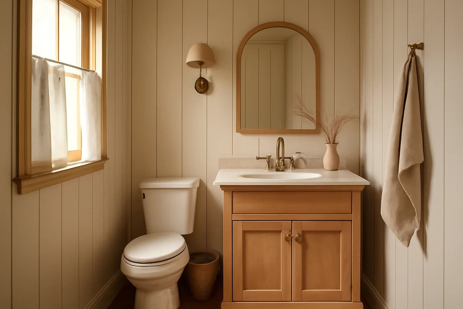 Small Bathroom Ideas for Cottages planning inspiration with a finished kitchen or bathroom scene