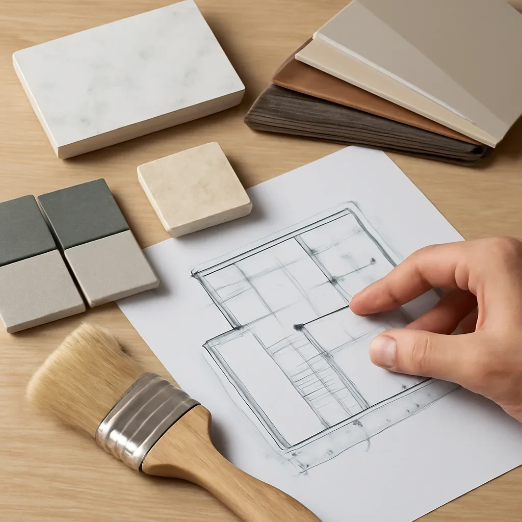 What to Expect at a Showroom Consultation close-up image showing practical renovation details and materials